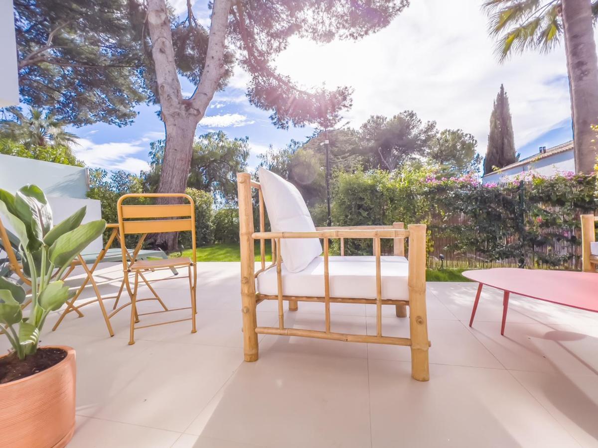 Bajo Con Jardin En La Milla De Oro Apartment Marbella Bagian luar foto