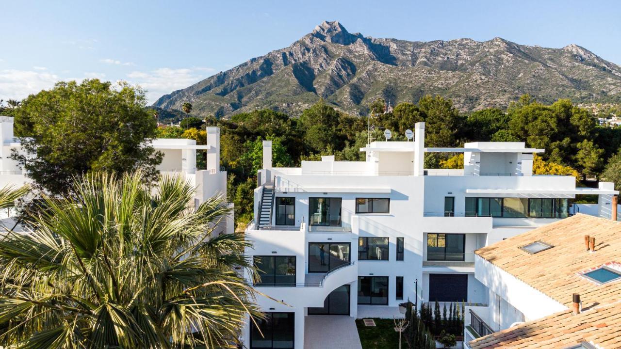 Bajo Con Jardin En La Milla De Oro Apartment Marbella Bagian luar foto
