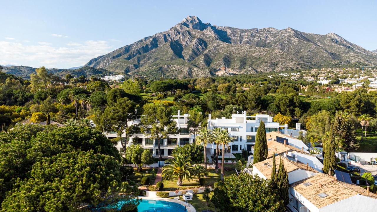 Bajo Con Jardin En La Milla De Oro Apartment Marbella Bagian luar foto